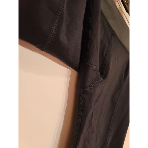 Virus black compression workout capri leggings - xs - see desc - Picture 3 of 5